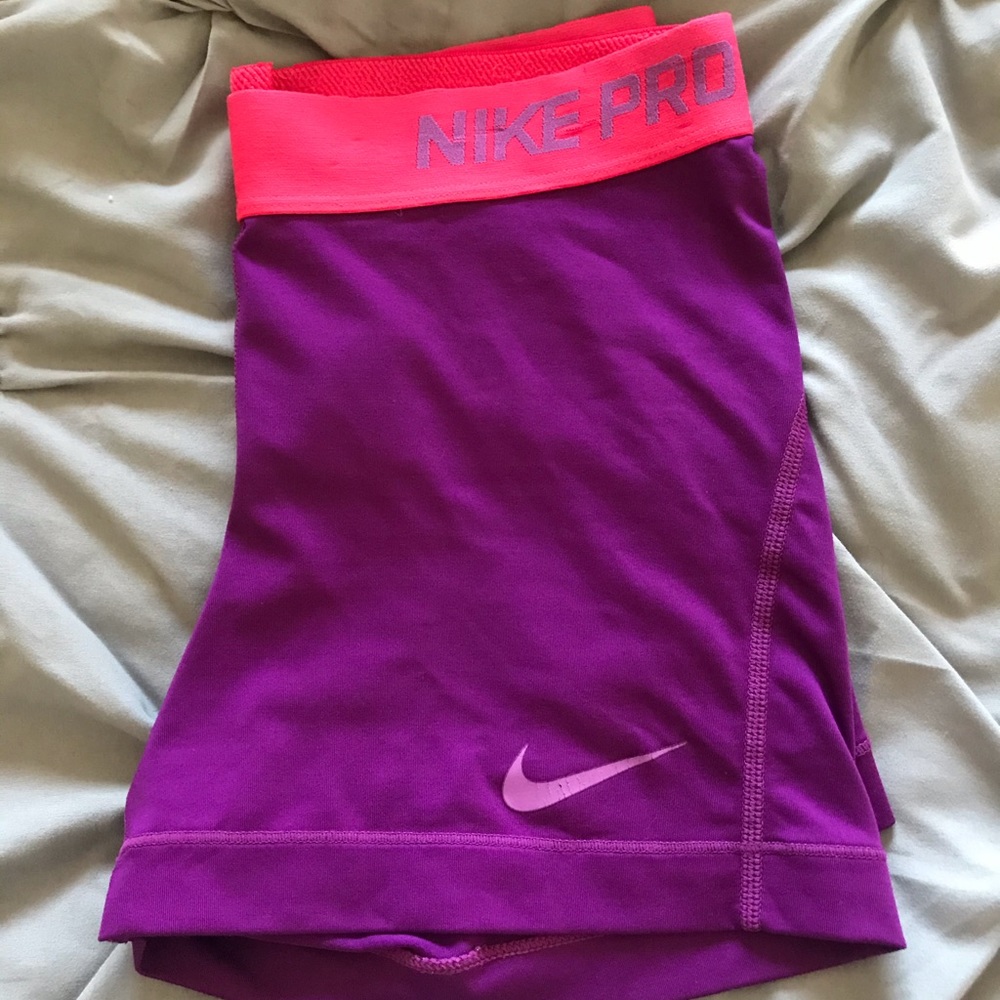 Purple Nike Pros
